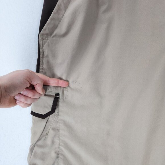 Nike Swim Trunks Mens XXL Tan Black Cargo Hybrid Shorts Utility Board Casual - Picture 3 of 16